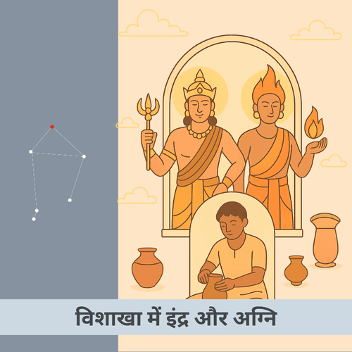 विशाखा नक्षत्र में इन्द्र-अग्नि का दिव्य योग क्या है?