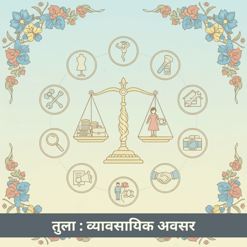 तुला राशि के लिए व्यवसाय विकल्प