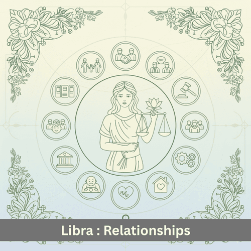 Tula Rashi Relationships - Family Friends and Social Life