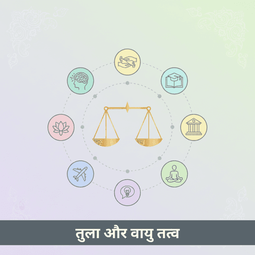 तुला राशि और वायु तत्व - बुद्धिमत्ता और संतुलन का संगम
