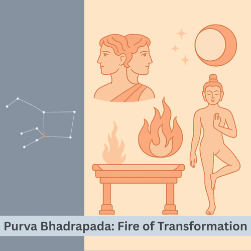 Purva Bhadrapada Nakshatra: Fire of Transformation and Steadfast Will