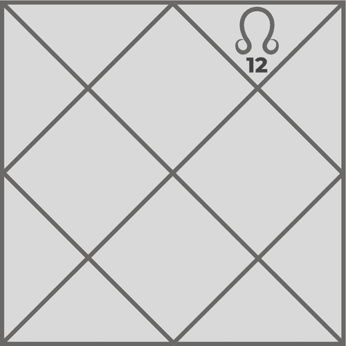 What is the effect of Rahu in the twelfth house?