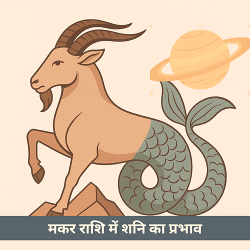 मकर राशि में शनि का प्रभाव और बारह भावों में फलादेश