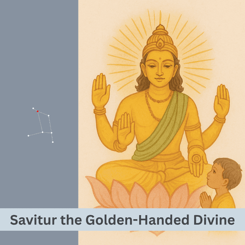 Hasta Nakshatra and Savitur: Golden-Handed Divinity, Awakening, Action, Practice and Astrological Insight