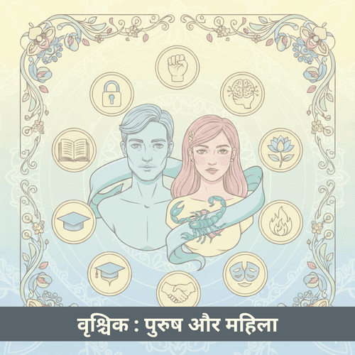 वृश्चिक राशि - पुरुष और स्त्री के व्यक्तित्व गुण