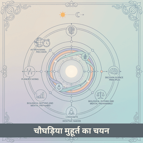 चोघड़िया मुहूर्त का वैज्ञानिक चयन कैसे करें: संपूर्ण निर्णय निर्माण की रूपरेखा