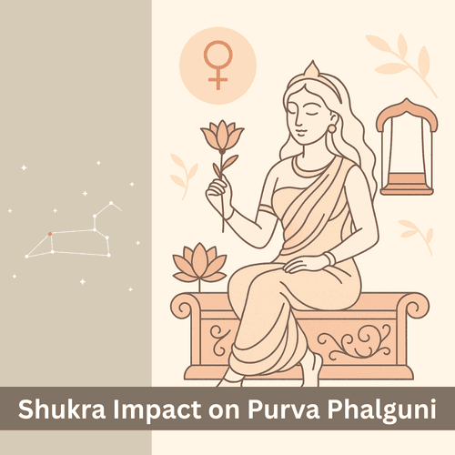 What is the influence of Venus on Purva Phalguni Nakshatra?