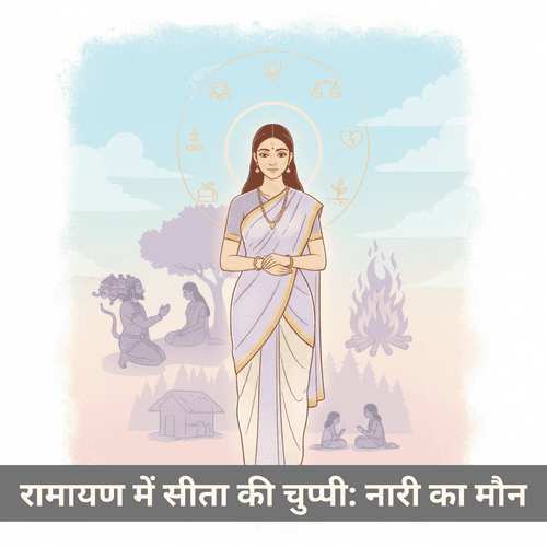 रामायण में सीता की चुप्पी: जब नारी का मौन संसार के हर शोर से बड़ा हो गया