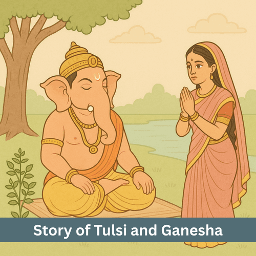 The Untold Story of Tulsi and Ganesha: Why Tulsi Leaves Are Never Offered to Him