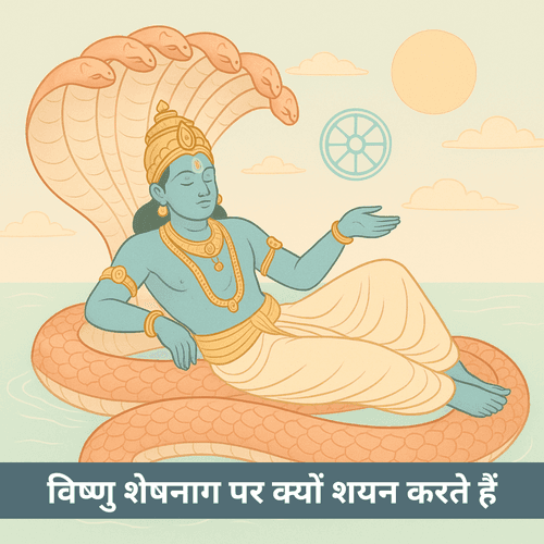 विष्णु शेषनाग पर क्यों शयन करते हैं और किस तरह रचते हैं अनंत सृष्टियाँ