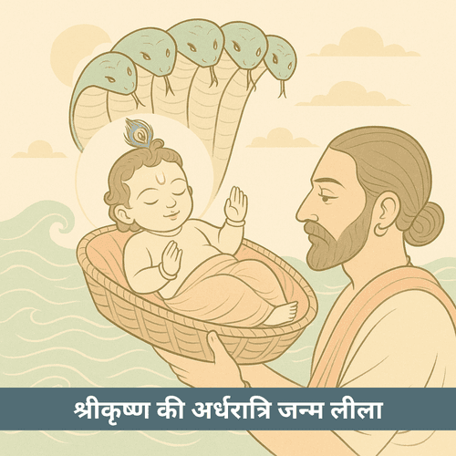 श्रीकृष्ण की अर्धरात्रि जन्म लीला का महत्व और कथा क्या है