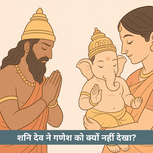 क्यों शनि देव ने गणेशजी को देखने से मना किया?