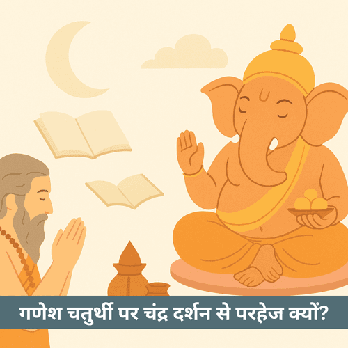 गणेश चतुर्थी पर चंद्र दर्शन से परहेज क्यों किया जाता है