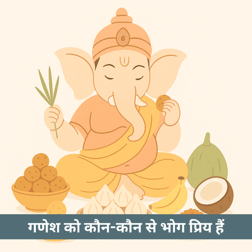 भगवान गणेश को कौन-कौन से भोग प्रिय हैं? उन्हें मोदकप्रिय क्यों कहा जाता है?