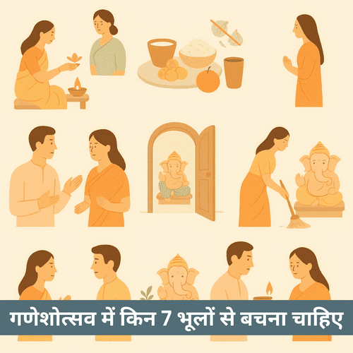 गणेश चतुर्थी 2025 में किन 7 गलतियों से बचना चाहिए?