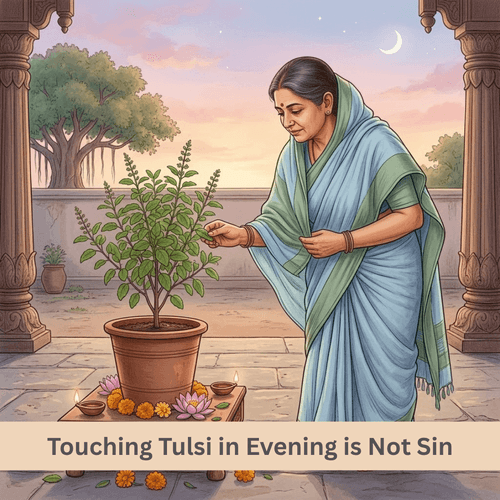 Touching Tulsi in Evening is Not Sin
