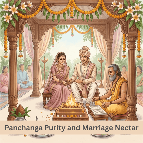 Panchanga Purity and Marriage Nectar