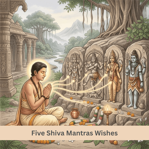 Five Shiva Mantras Wishes
