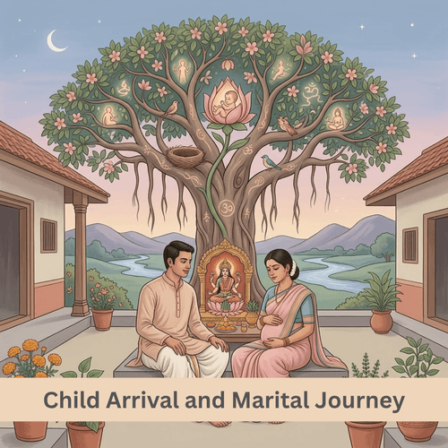 Child Arrival and Marital Journey of Deeds