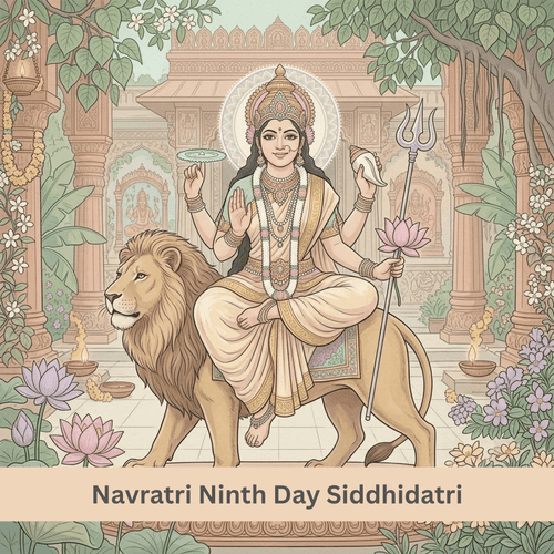 Navratri Ninth Day Siddhidatri
