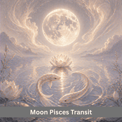 Moon Transit in Pisces: Imagination, Compassion and Spiritual Peace