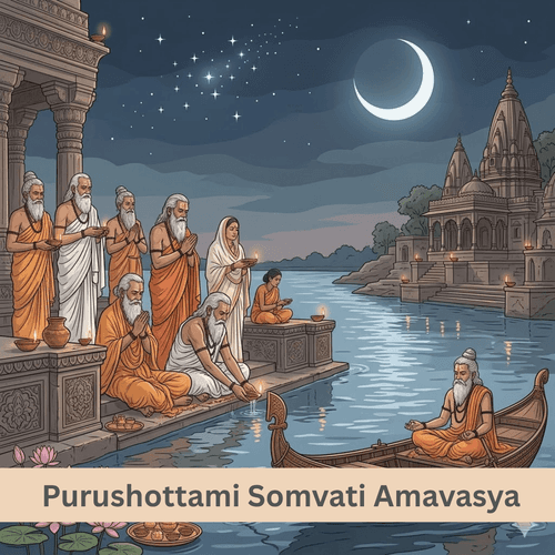 The Cosmic Convergence of Purushottami Somvati Amavasya