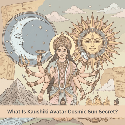 What Is Kaushiki Avatar Cosmic Sun Secret?