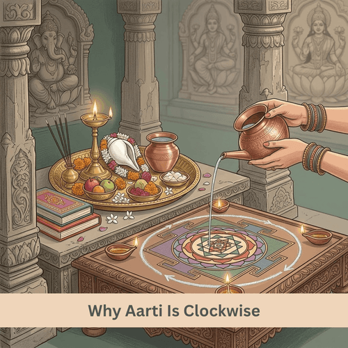 Why Aarti Is Clockwise