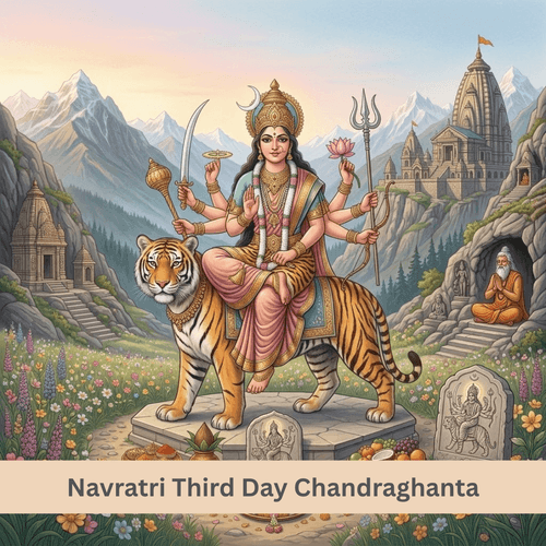 Navratri Third Day Chandraghanta