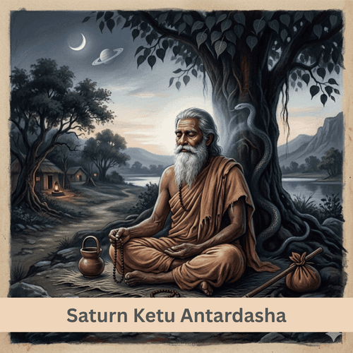 Detachment in Saturn Ketu Antardasha
