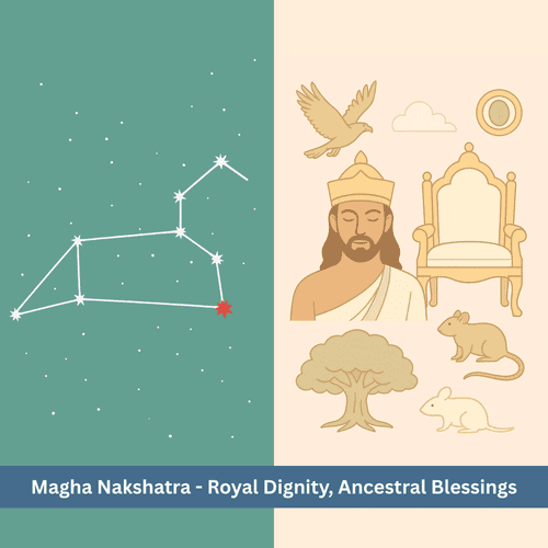 Magha Nakshatra - Royal Dignity, Ancestral Blessings and the Depths of Life
