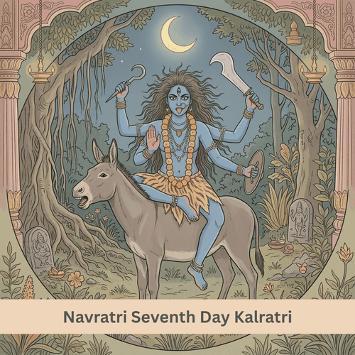 Navratri Seventh Day Kalratri