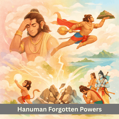 Hanuman’s Curse of Forgetfulness: When Power Hid and Awakened at the Right Time
