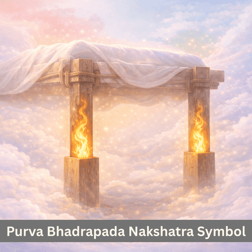 Purva Bhadrapada Nakshatra Symbol: The Front Legs of the Funeral Cot and the Inner Fire