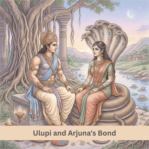 Ulupi and Arjuna's Bond