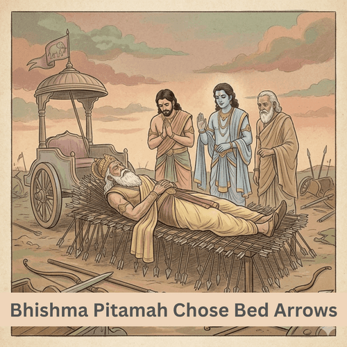 Why Bhishma Pitamah Chose the Bed of Arrows