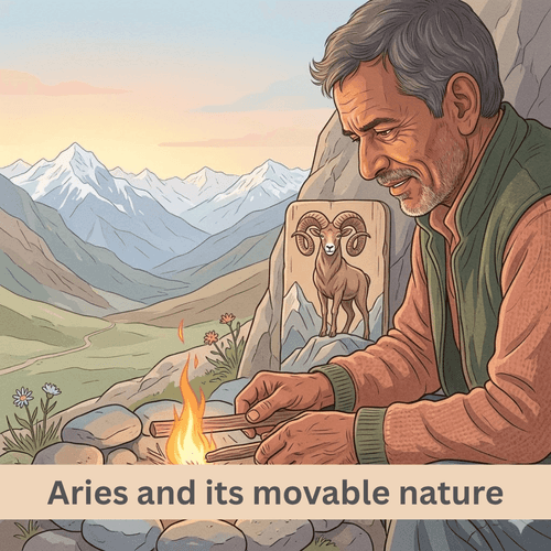 Aries and Its Movable Nature: The First Spark, Fearless Initiative, and the Fire That Pushes Life Forward