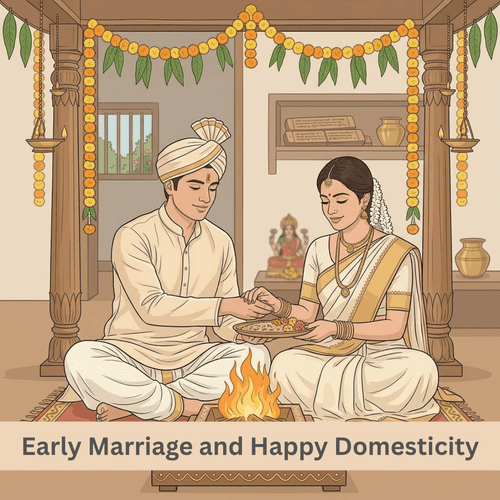 Early Marriage Yoga and Happy Domesticity