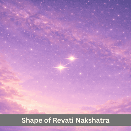 The Sky Shape of Revati Nakshatra