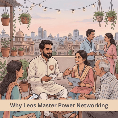 Why Leos Master Power Networking