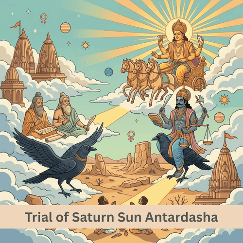 Trial of Saturn Sun Antardasha