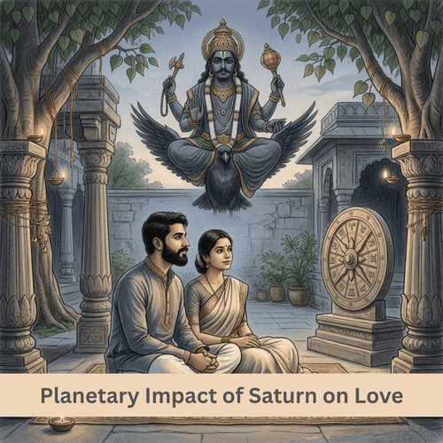 Planetary Impact of Saturn on Love
