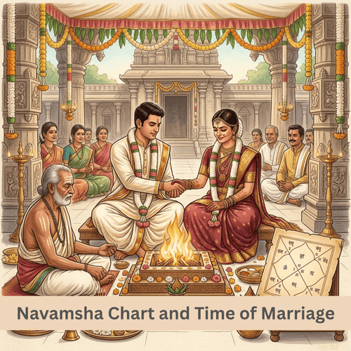 Navamsha Chart and Time of Marriage