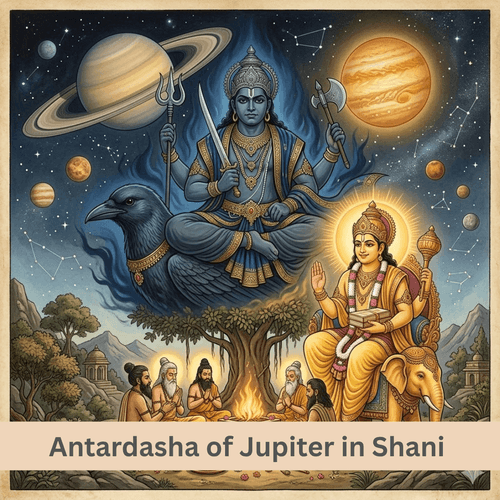 The Antardasha of Jupiter in Shani Mahadasha