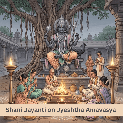 Shani Jayanti on Jyeshtha Amavasya