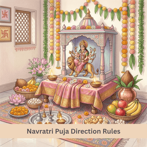 Navratri Puja Direction Rules