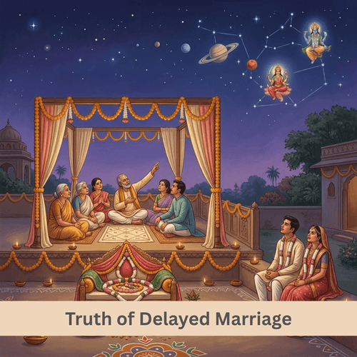 The Celestial Truth of Delayed Marriage