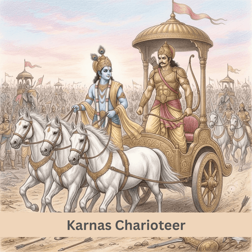 What if Krishna Became Karnas Charioteer