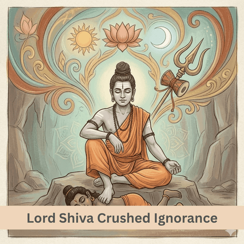 Why Lord Shiva Crushed Ignorance but Did Not Kill It