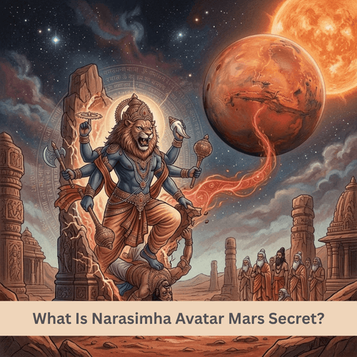 What Is Narasimha Avatar Mars Secret?